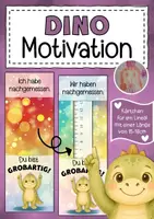 Vorschau - Anderer Materialtyp - Motivationskärtchen Dino Lineal - Deckblatt