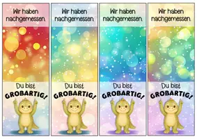 Vorschau - Anderer Materialtyp - Motivationskärtchen Dino Lineal - Seite 3