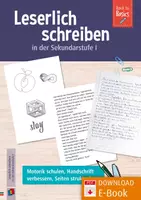 Vorschau - Arbeitsblätter - Leserlich schreiben in der Sekundarstufe I: Motorik schulen, Handschrift verbessern, Seiten strukturieren - Deckblatt
