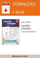 Vorschau - Arbeitsblätter - Leserlich schreiben in der Sekundarstufe I: Motorik schulen, Handschrift verbessern, Seiten strukturieren - Seite 1