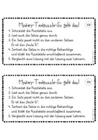 Vorschau - Arbeitsblätter - Mystery-Methode - Texträtsel für den kooperativen Deutschunterricht - Seite 2