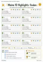 Vorschau - Arbeitsblätter - Mein Schuljahr in 10 Highlights Erinnern Ordnen und Weiterdenken - Seite 2