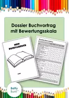 Vorschau - Arbeitsblätter - Materialpaket Deutsch: Verben, Buchvortrag, Lesespiel - Seite 1