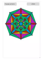 Vorschau - Arbeitsblätter - Mandala Wortarten I Ausmalbild I Lies und male - Seite 2