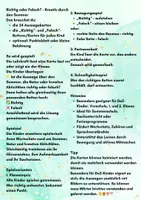 Vorschau - Stationenlernen - Richtig oder Falsch? – Kreativ durch den Sommer | 30 Karten mit Antwortbutton - Seite 1