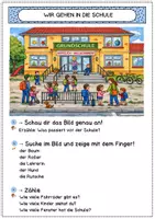 Vorschau - Bildkarten - Sachunterricht 1. Klasse Hefteintrag Schulanfang - Seite 2
