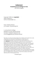 Vorschau - Arbeitsblätter - Italienisch Komplettkurs für Anfänger (A1-A2) • Inkl. KI-Lernbegleiter • Mit Online-Zugang - Seite 3
