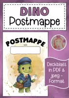 Vorschau - Bildkarten - Dinoklasse Postmappe Klassentier Dino - Deckblatt