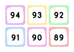Vista previa - Tarjetas / Manipulativos - Tarjetas de números del 0 al 100: el básico imprescindible y versátil ✨ - página 1