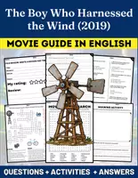 Vorschau - Stundenentwürfe - Movie Guide: The Boy Who Harnessed the Wind (2019) - Questions and Activities with Answers - Deckblatt