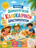 Προεπισκόπηση - Φύλλα εργασίας - Καλοκαιρινές δραστηριότητες για παιδιά Α' - Γ' Δημοτικού - Εξώφυλλο