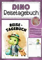 Vorschau - Bildkarten - Dinoklasse Reisetagebuch Klassentier Dino - Deckblatt