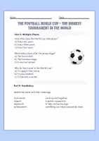 Vorschau - Arbeitsblätter - Football World Cup / Reading Comprehension / Klasse 7&8 - Seite 3
