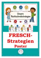 Vorschau - Poster - FRESCH Rechtschreibstrategien Poster - Deckblatt