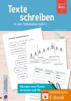 Vorschau - Arbeitsblätter - Texte schreiben in der Sekundarstufe I: Übungen zum Planen, Verfassen und Überarbeiten - Deckblatt