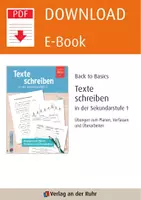 Vorschau - Arbeitsblätter - Texte schreiben in der Sekundarstufe I: Übungen zum Planen, Verfassen und Überarbeiten - Seite 1