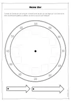 Vorschau - Arbeitsblätter - Die Uhr - Arbeitsblätterpaket Uhrzeiten ablesen (+Lösungen) - Seite 2