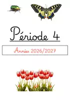 Aperçu - Fiches - Pages de garde : 5 périodes (2026/2027) - Page 3