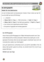 Vorschau - Arbeitsblätter - Lesespiel - Würfelspiel - Fussball-WM - Weltmeisterschaft - Seite 1