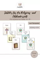 Vorschau - Anderer Materialtyp - Schilder für den Religions- und Ethikunterricht - Deckblatt