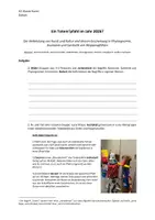 Vorschau - Arbeitsblätter - Leistungsaufgabe Pappmaschee, Ein Totempfahl im Kunstunterricht Dreidimensionales Gestalten - Deckblatt
