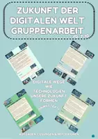 Vorschau - Stundenentwürfe - Zukunft der digitalen Welt Gruppenarbeit Jg. 7-10 - Deckblatt