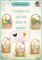 Aperçu - Apprentissages en autonomie - Activité "Qu’y-a-t’il dans mon panier ?" - Page de couverture