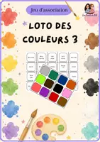 Aperçu - Jeux - Loto des couleurs 3 - Page de couverture