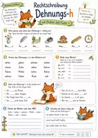 Vorschau - Arbeitsblätter - Dehnungs-h mit Fridolin dem Fuchs - Seite 1