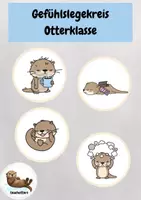 Vorschau - Bildkarten - Gefühlslegekreis für deine Otterklasse - Deckblatt