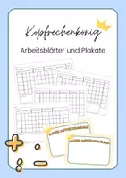 Vorschau - Arbeitsblätter - Kopfrechenkönig - Tägliches Kopfrechnen (Klasse 2-4) - Deckblatt