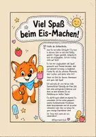Vorschau - Mal- und Bastelvorlagen - Rezeptbüchlein Eis Sommerferiengeschenk - Seite 2
