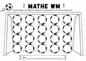 Vorschau - Arbeitsblätter - Mathe WM - Seite 1