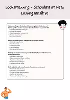 Vorschau - Arbeitsblätter - Perfektion im Netz: Looksmaxxing - Seite 3