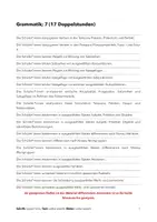 Vorschau - Stundenentwürfe - Grammatik Jahrgangsstufe 7 - differenziert (Stundenverlauf) - Seite 1