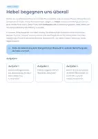 Vorschau - Arbeitsblätter - Hebelgesetz & Flaschenzug – Unterrichtsmaterial Physik SEK I | Escape Room, Gruppenpuzzle & Test - Seite 3