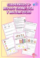 Vista previa - Hojas de trabajo - CUADERNILLO de REPASO CUARTO GRADO - Portada