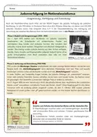 Vorschau - Arbeitsblätter - Die Judenverfolgung im Nationalsozialismus in 4 Phasen | Holocaust AB8 - Seite 1