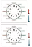 Vorschau - Spiele - Uhr basteln, Lernuhr selbst erstellen, verschiedene Varianten - Seite 3