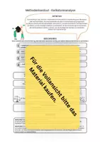 Vorschau - Merkblätter - Methodenhandout Karikaturenanalyse - Deckblatt