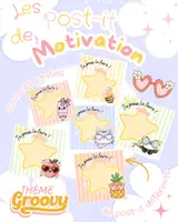 Aperçu - Autre type de ressources - Postit de motivation - Page de couverture