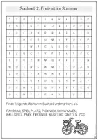 Vorschau - Arbeitsblätter - Rätselwerkstatt Sommerferien - Klasse 3/4 - Seite 2