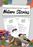 Vorschau - Quiz - Nature Stories: Biologische Rätselgeschichten für Sek. I & II - Deckblatt