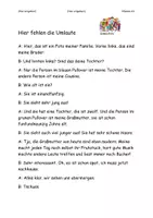 Vorschau - Arbeitsblätter - Wörter mit Umlauten DaF/DaZ Niveau A1 - Deckblatt