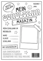 Vorschau - Stundenentwürfe - Schuljahresende Wachsendes Materialpaket: Rückblick auf das Schuljahr für die Mittelstufe - Seite 1