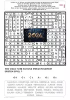 Vorschau - Arbeitsblätter - Suchsel - Die Fußballweltmeisterschaft 2026 und ihre Stars_3 - Seite 1