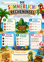 Vorschau - Arbeitsblätter - Rechenaufgaben für den Sommer - Alle Rechenarten - Deckblatt