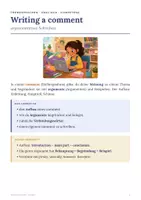 Vorschau - Arbeitsblätter - Writing a Comment - Englisch Klasse 9 - Seite 1
