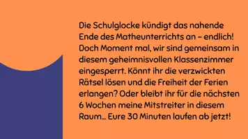 Vorschau - Arbeitsblätter - Escape Room Mathematik – Ende Klasse 7 | Letzte Stunde vor den Ferien | Knobeln, Wiederholen, Rätseln | Mit Lösungen - Seite 2