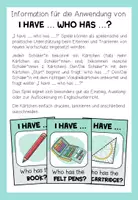 Vorschau - Spiele - SCHOOL THINGS - I have ... who has ...? - Seite 1